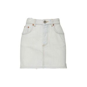 One Teaspoon Brando 2020 Mini Denim Skirt Light‎ Wash Blue Size 28 NWT